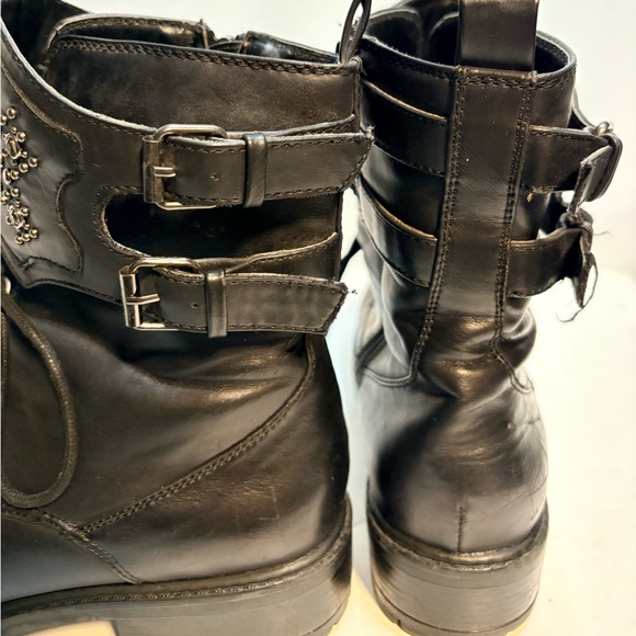 MIA Perry Black Studded Combat Boots size 8.5 - Picture 11 of 15
